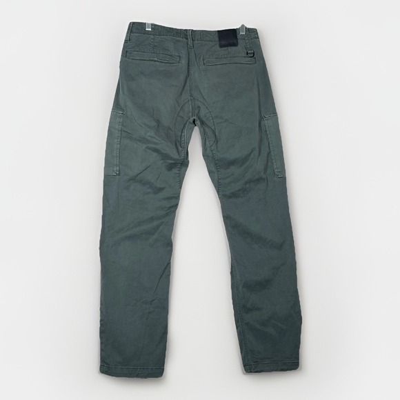 DU/ER Adventure Pants Mens 32 Military Green Cargo Flex Water Repel Live Free - Picture 2 of 8